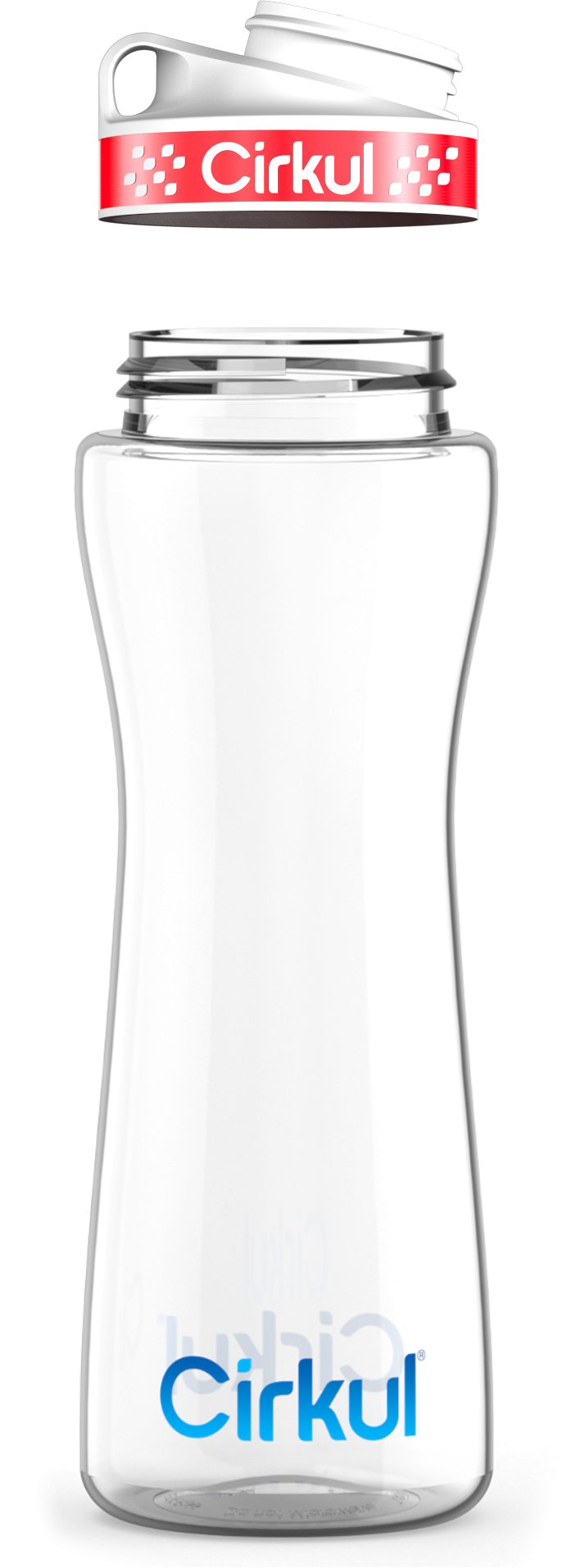 Custom 22oz. Plastic Bottle & Comfort Grip Lid (DJWJ)