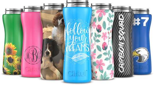 Custom 22oz. Stainless Steel Bottle & Comfort Grip Lid (Z22A)