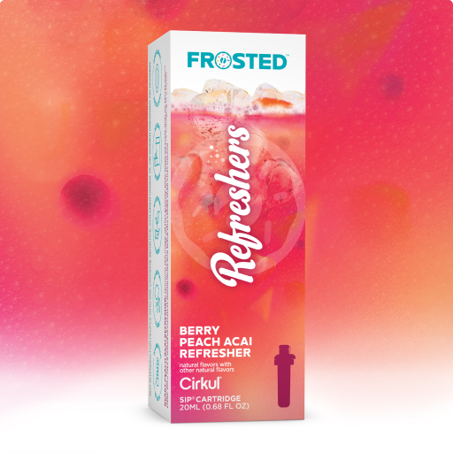 Frosted Berry Peach Acai Refresher (RTLC)
