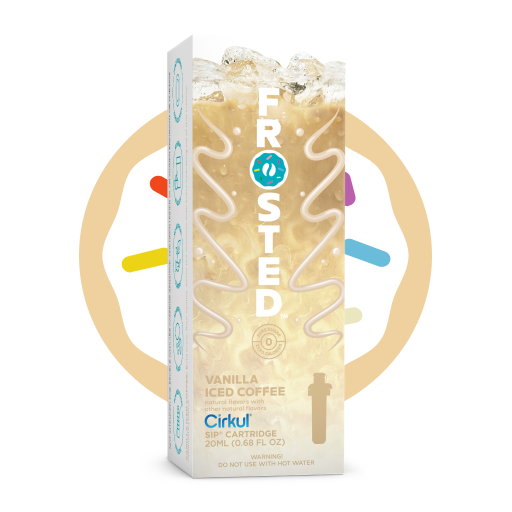Frosted Vanilla Iced Coffee (L742)