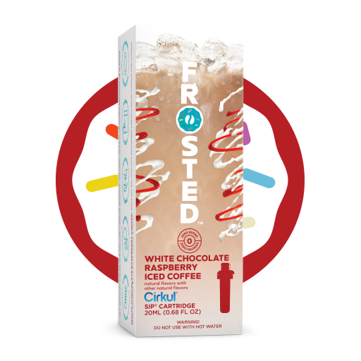 Frosted White Chocolate Raspberry Iced Coffee (ADYY)